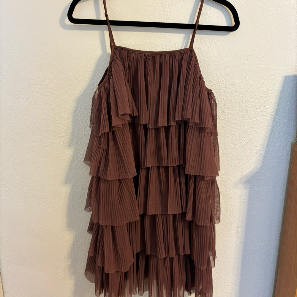 Fun ruffled Layered Dress